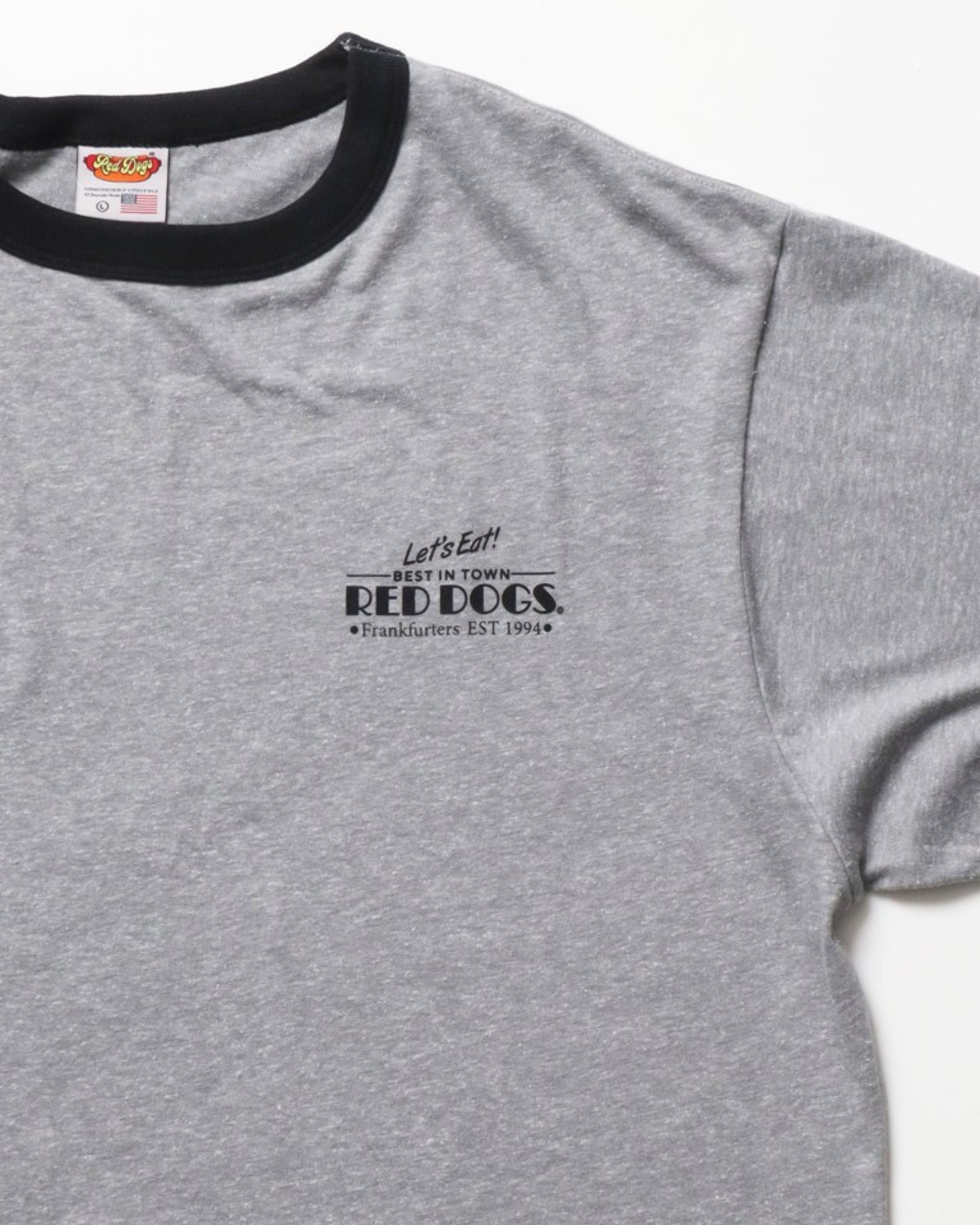 【RedDogs】ヴィンテージリンガーTシャツ