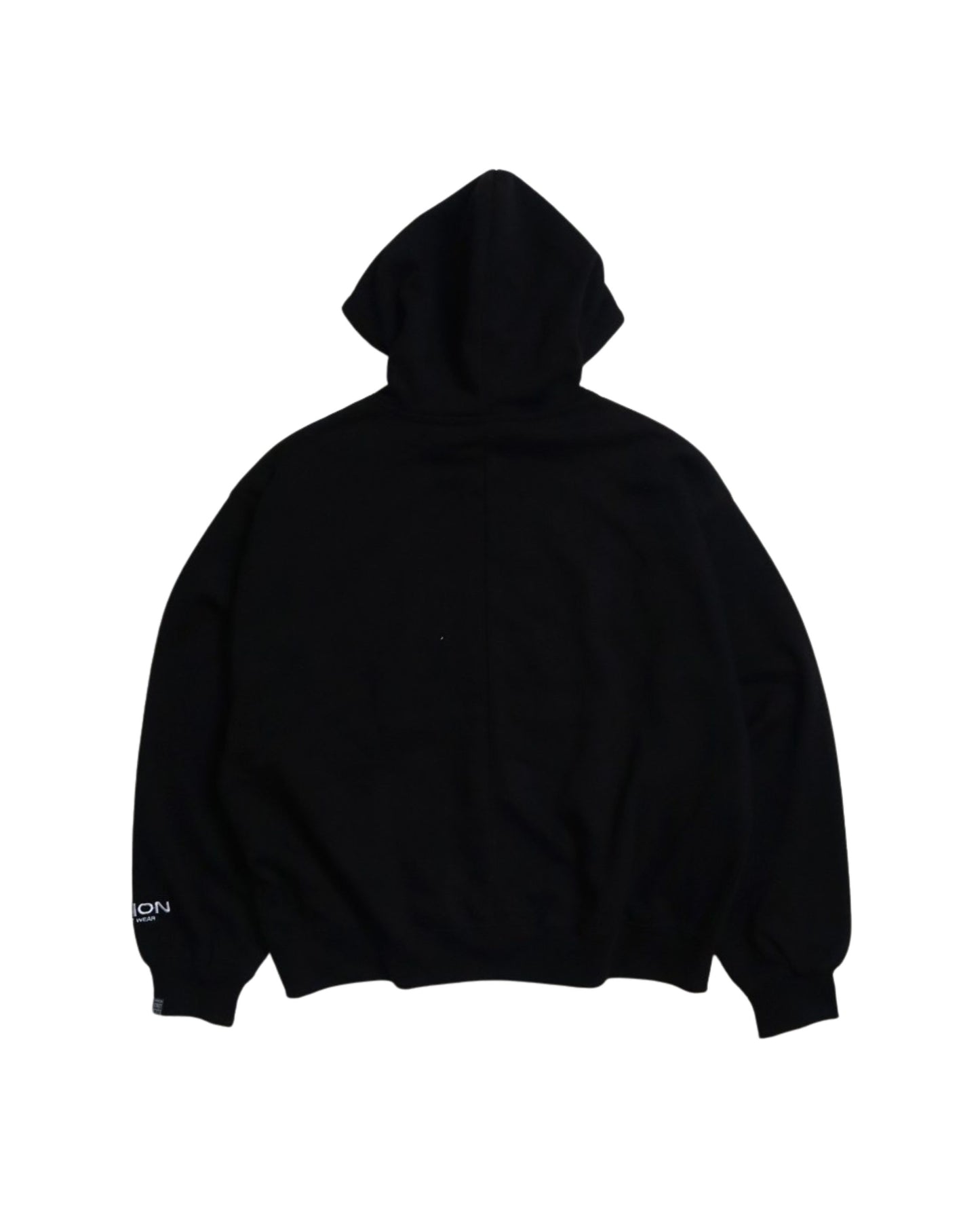 Half Alien ZIP Hoodie / エイリアン切替Wジップパーカー