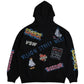 Graffiti Print Hoodie