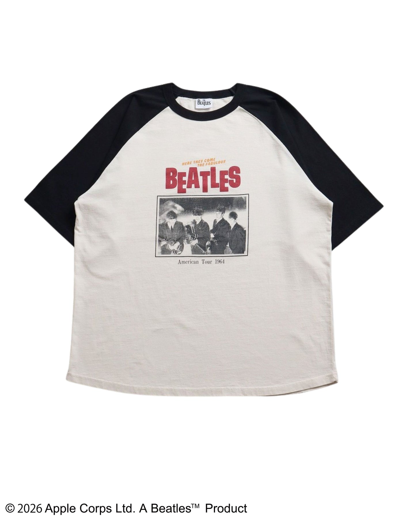 【ビートルズ】ツアープリントラグランT