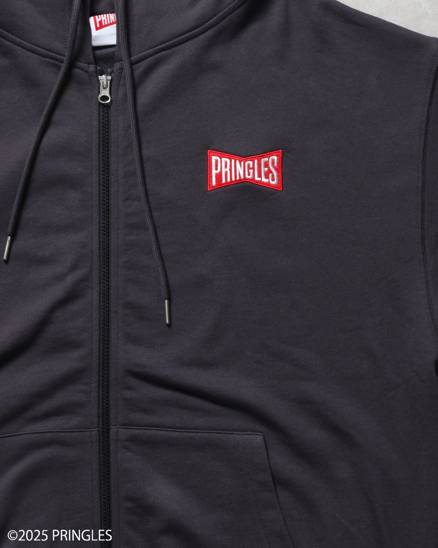 【PRINGLES】Back Face Zip Hoodie
