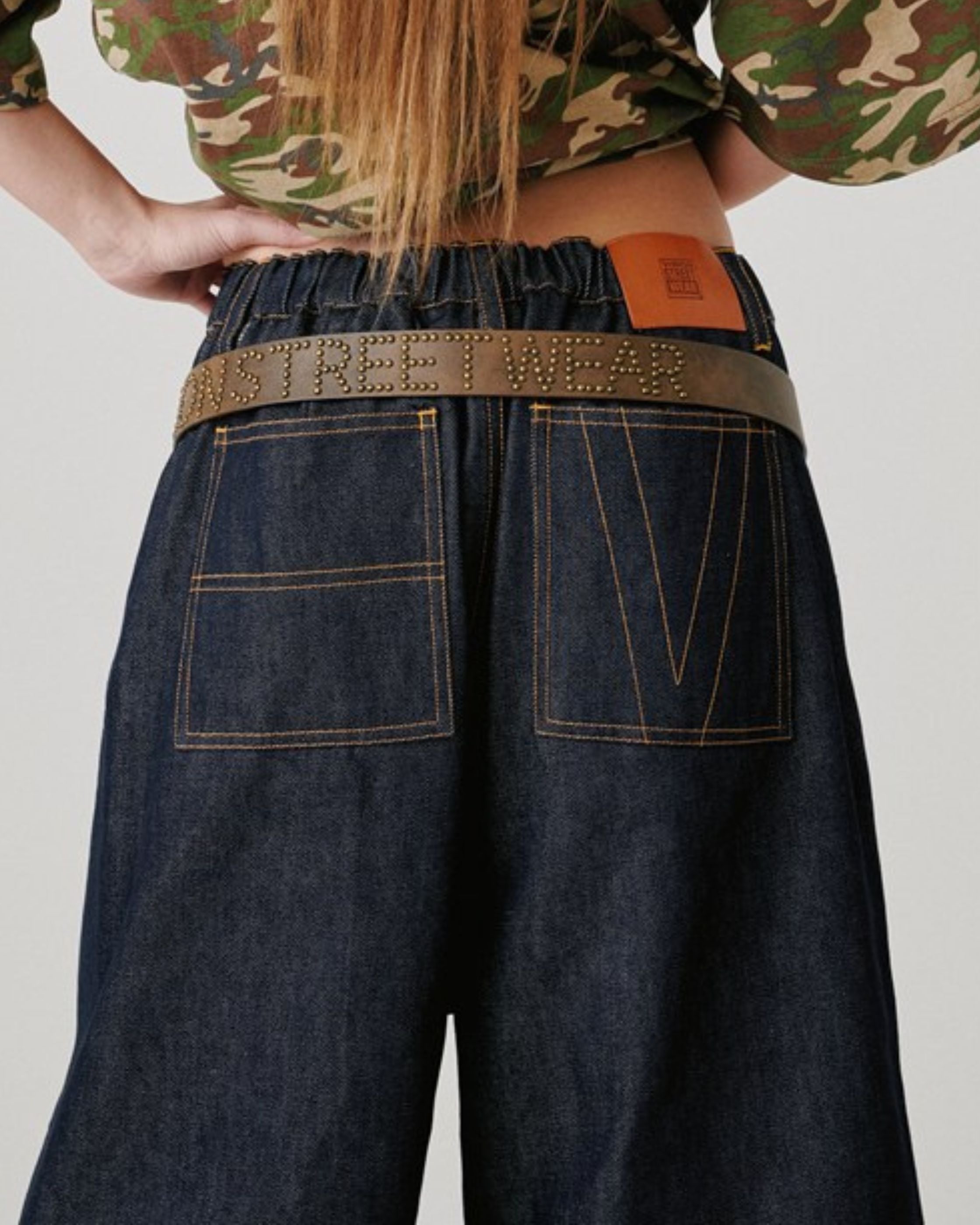 VISION STREET WEAR】Studded belt / スタッズレザーベルト – Ha-Li-C