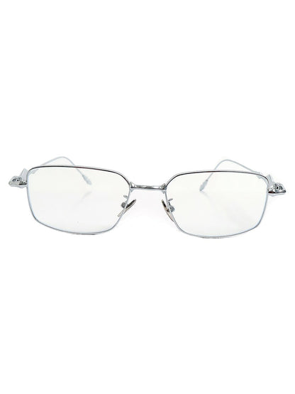 Silver flame glass / シルバーフレームメガネ