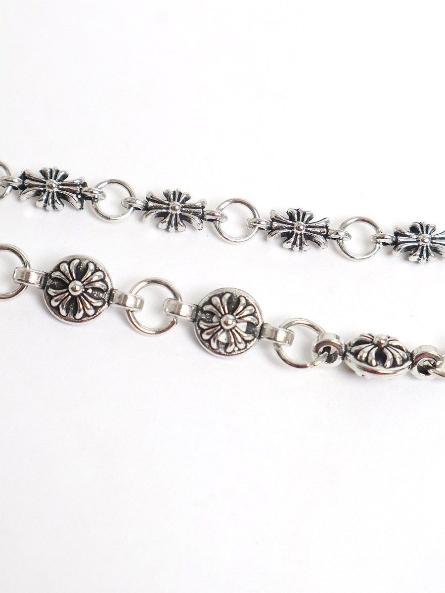 Cross W Chain belt / クロスチャームチェーンベルト