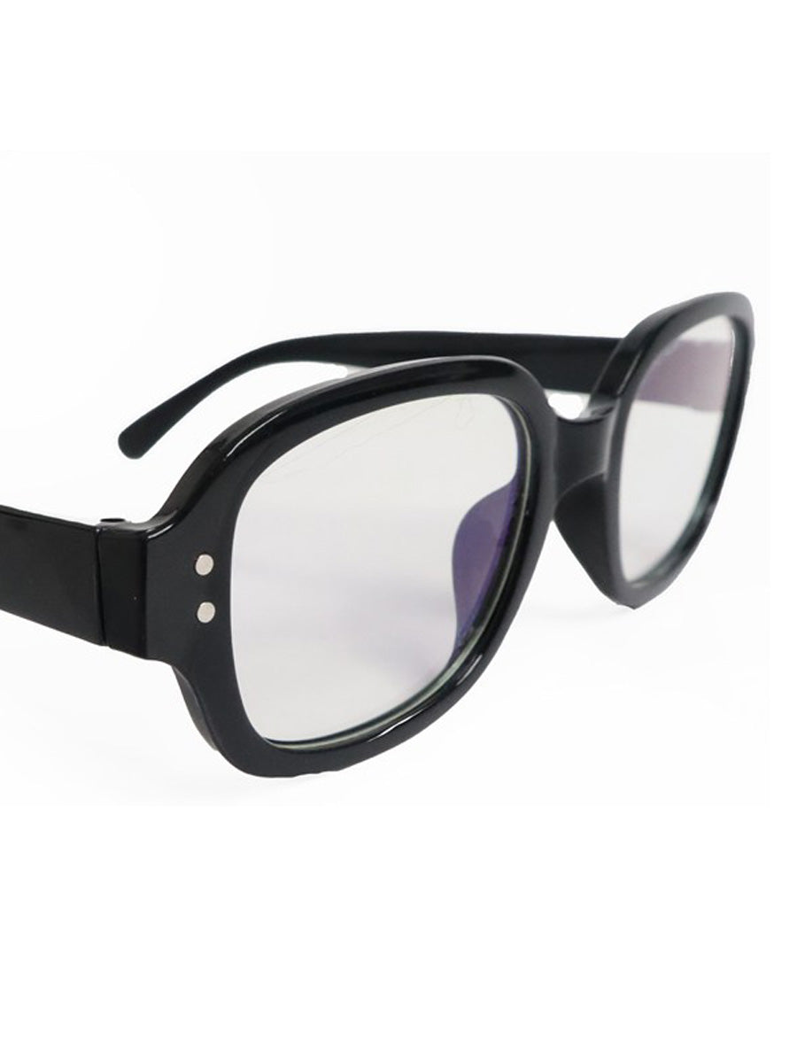 Round fashion glass / クリアメガネ