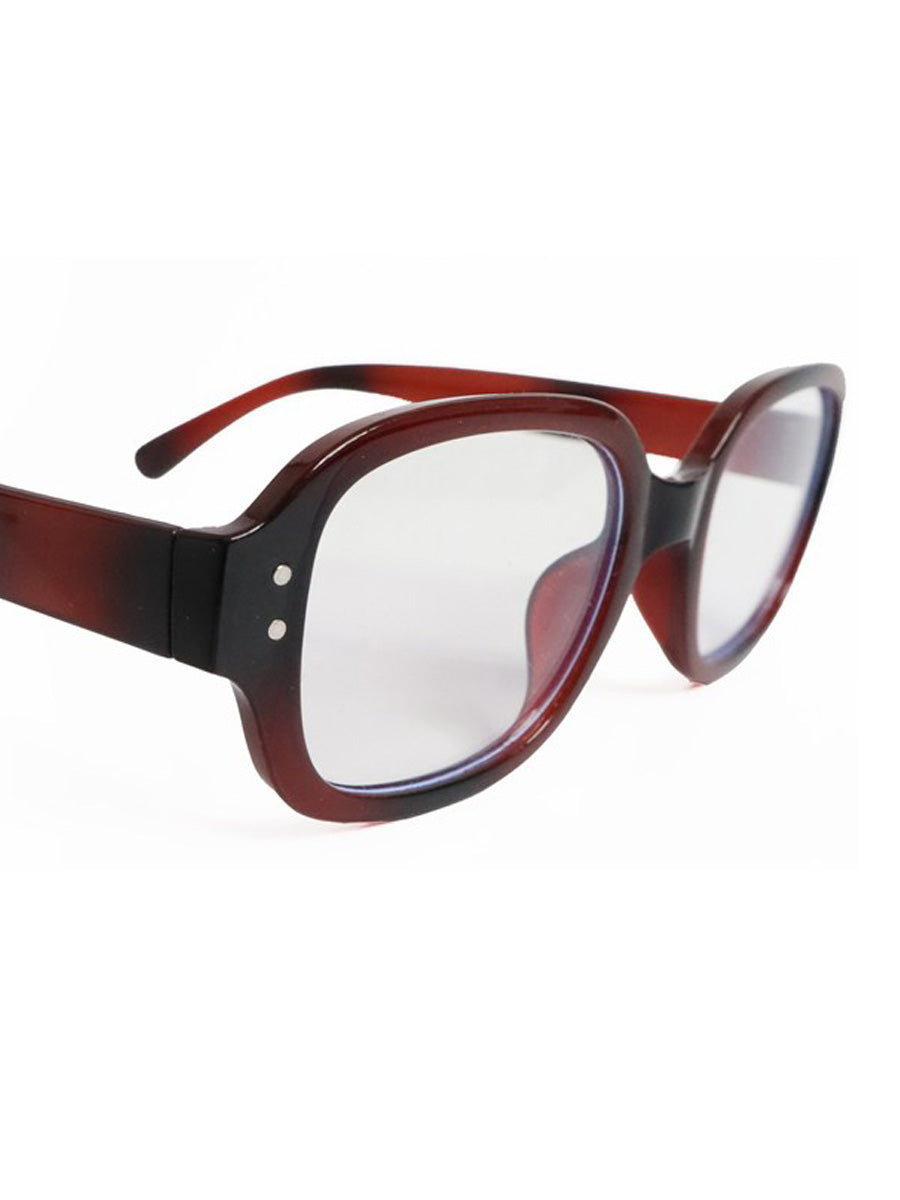 Round fashion glass / クリアメガネ