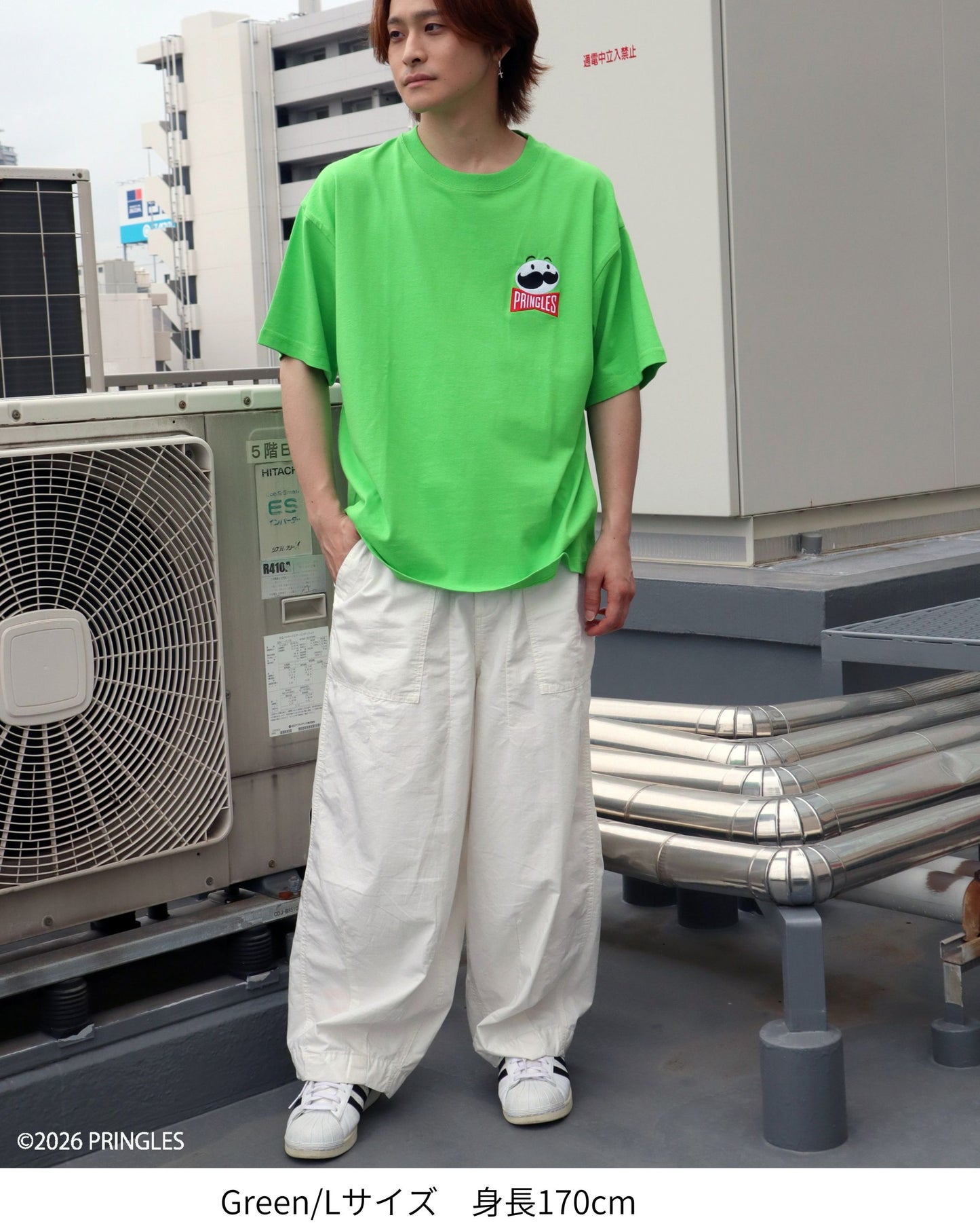 【PRINGLES】ゲーム柄Tシャツ