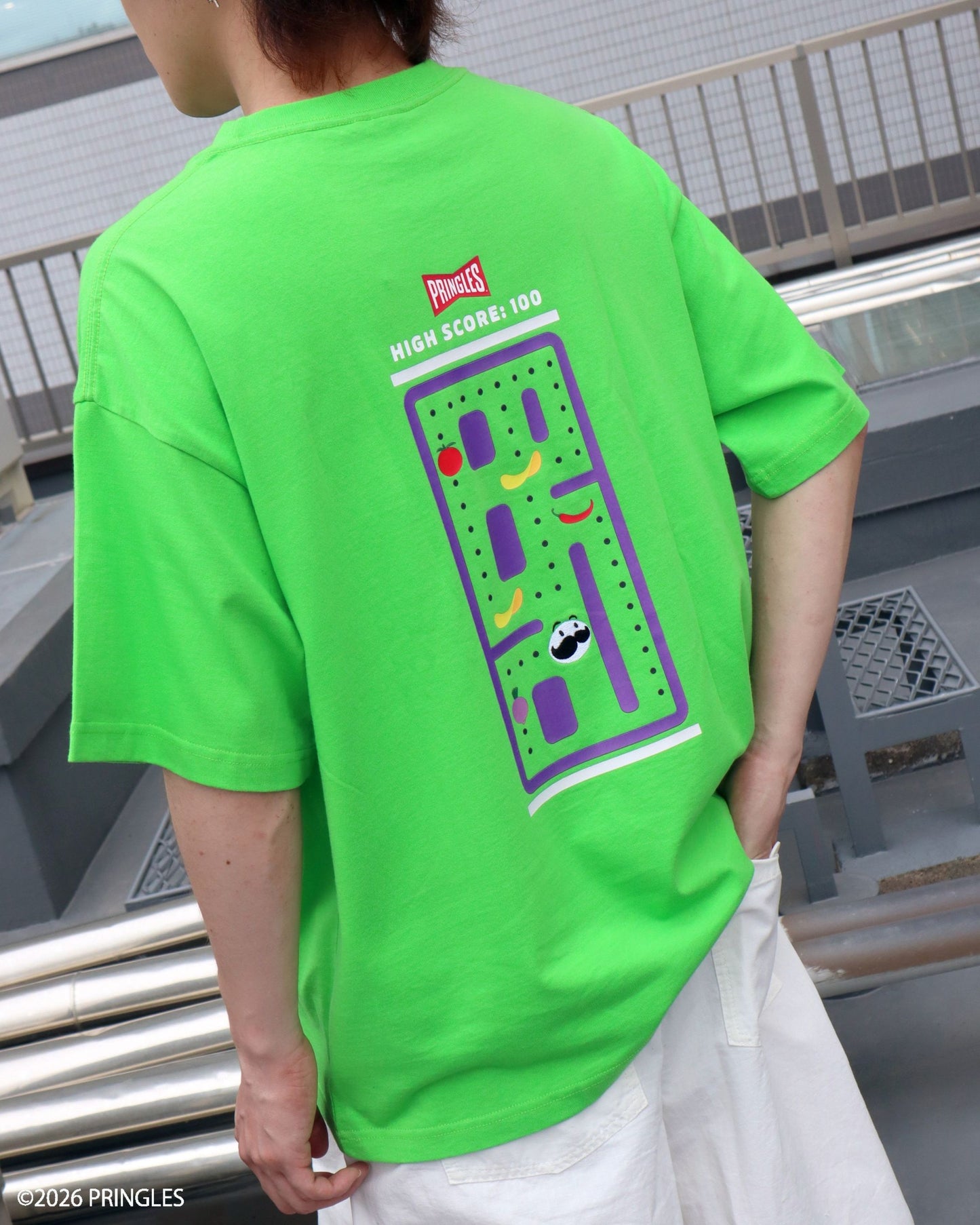 【PRINGLES】ゲーム柄Tシャツ