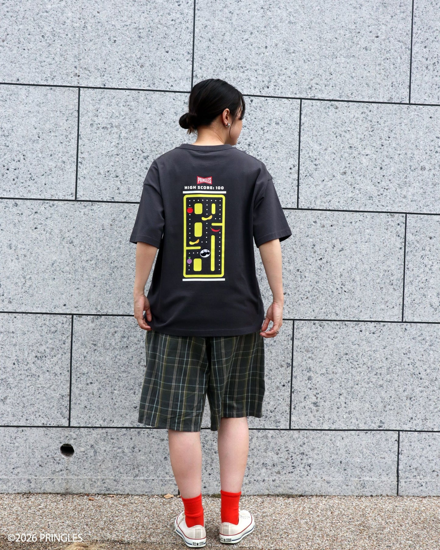 【PRINGLES】ゲーム柄Tシャツ
