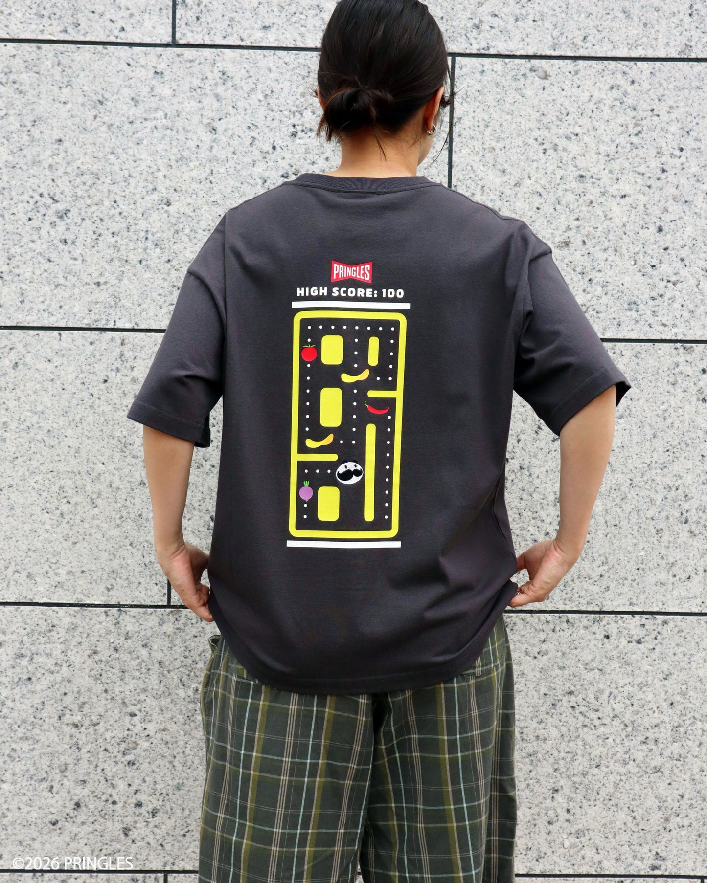 【PRINGLES】ゲーム柄Tシャツ