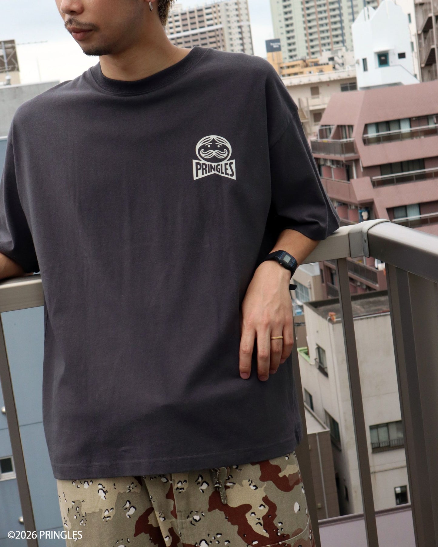 【PRINGLES】1994ロゴTシャツ