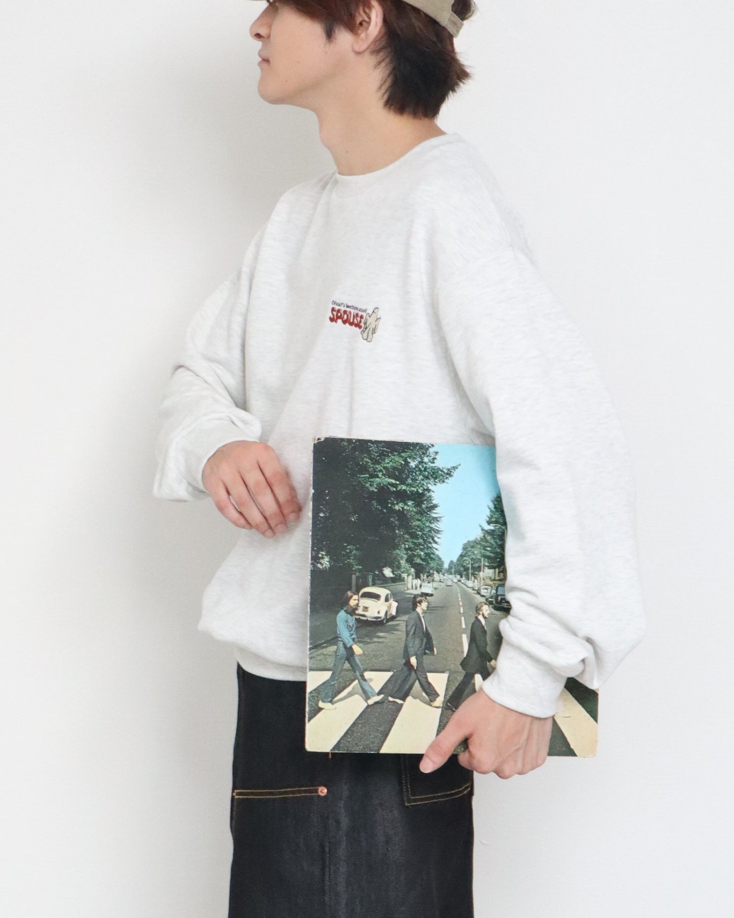 オバケバンド刺繍スウェット