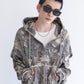 Pigment logo hoodie / ピグメントZIPパーカー