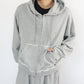 Pigment logo hoodie / ピグメントZIPパーカー