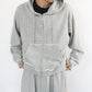 Pigment logo hoodie / ピグメントZIPパーカー