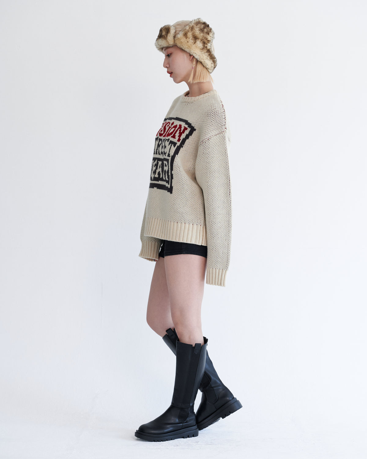 Curly VSW logo knit / カーリーVSWロゴニット