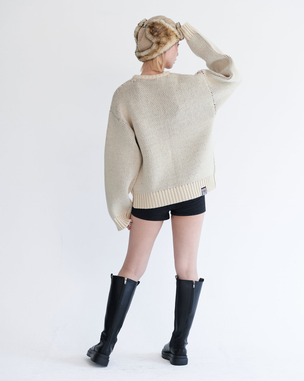 Curly VSW logo knit / カーリーVSWロゴニット