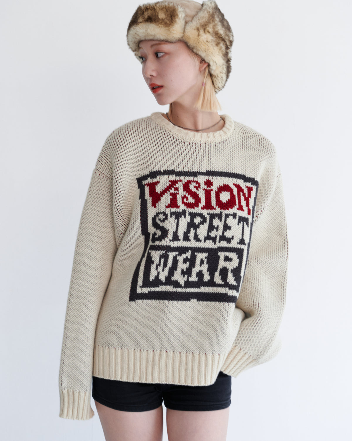Curly VSW logo knit / カーリーVSWロゴニット