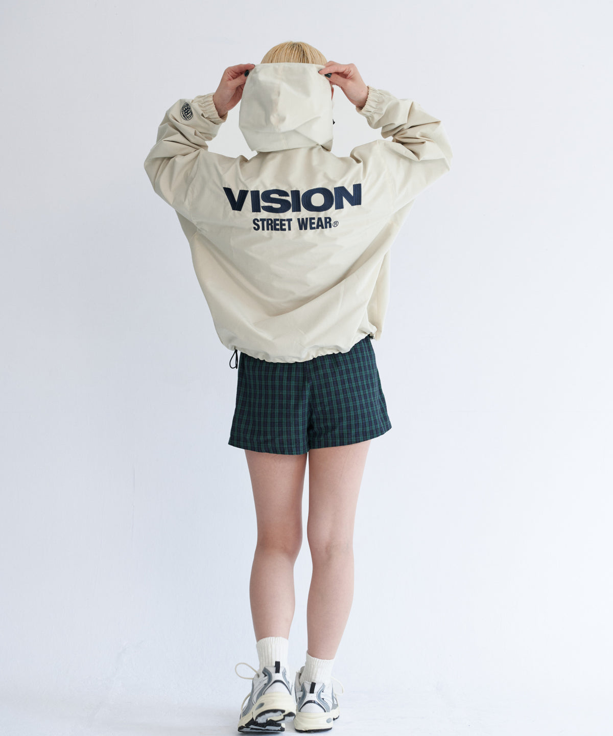 Stand neck hoodie jacket / スタンドネックフーディージャケット