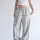 Fake suede piping pants / フェイクスエードパイピングパンツ
