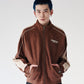Fake suede track jacket / フェイクスエードトラックジャケット