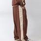 Fake suede track pants / フェイクスエードトラックパンツ