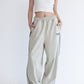 Fake suede track pants / フェイクスエードトラックパンツ
