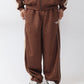 Fake suede track pants / フェイクスエードトラックパンツ