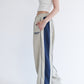 Fake suede track pants / フェイクスエードトラックパンツ