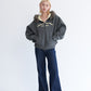 Ponch fur hood zip hoodie / ポンチファーフードZIPパーカー