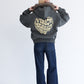 Ponch fur hood zip hoodie / ポンチファーフードZIPパーカー