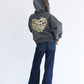 Ponch fur hood zip hoodie / ポンチファーフードZIPパーカー