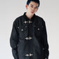 Rigid denim fireman jacket / リジッドデニムファイヤーマンジャケット