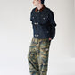 Rigid denim fireman jacket / リジッドデニムファイヤーマンジャケット