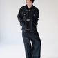 Rigid denim fireman jacket / リジッドデニムファイヤーマンジャケット