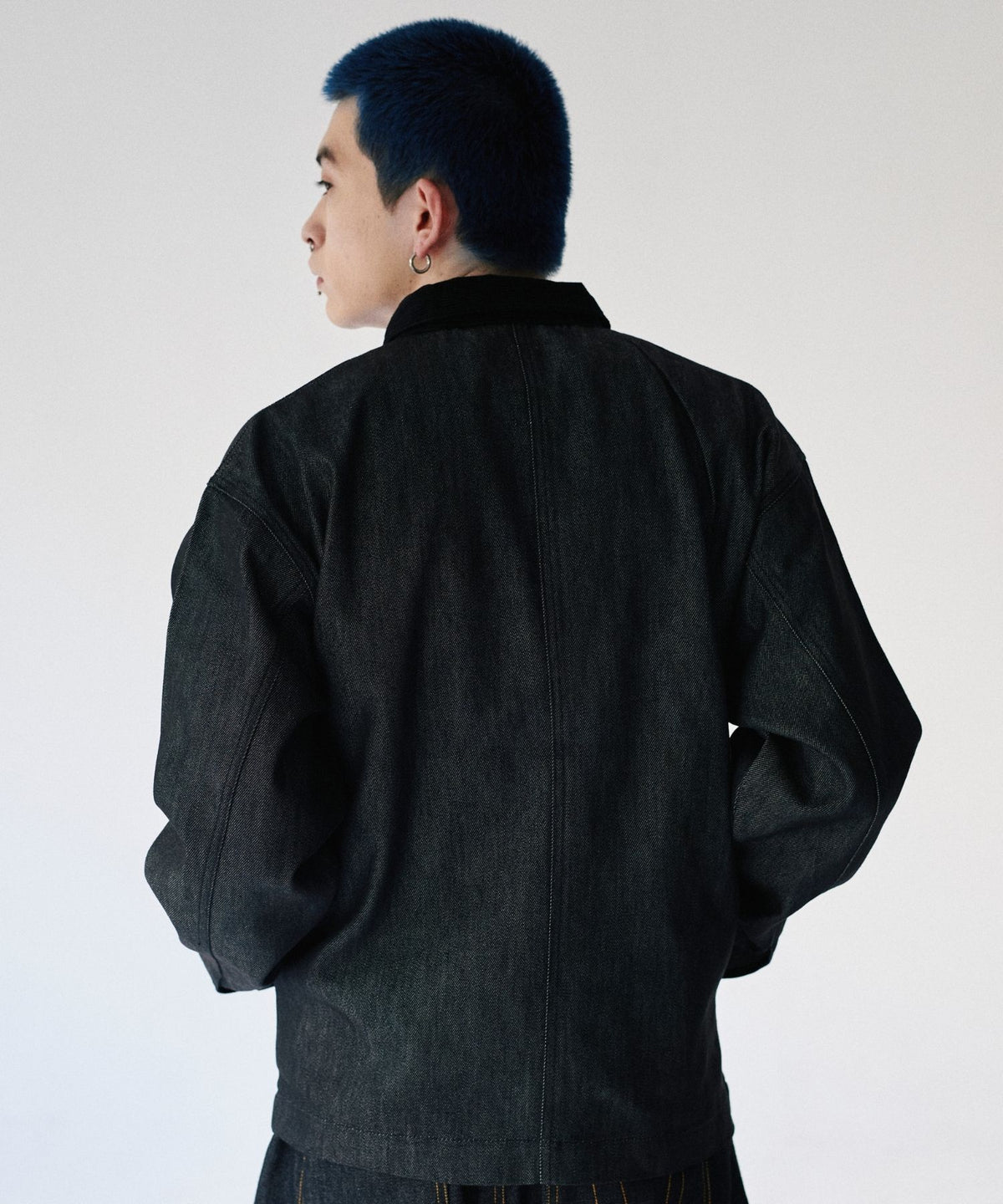 Rigid denim fireman jacket / リジッドデニムファイヤーマンジャケット
