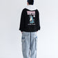 Dinosaur ghost hoodie / ゴースト配色フーディー