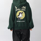 Ghost check hood ZIPPK / ゴーストチェックフードパーカー