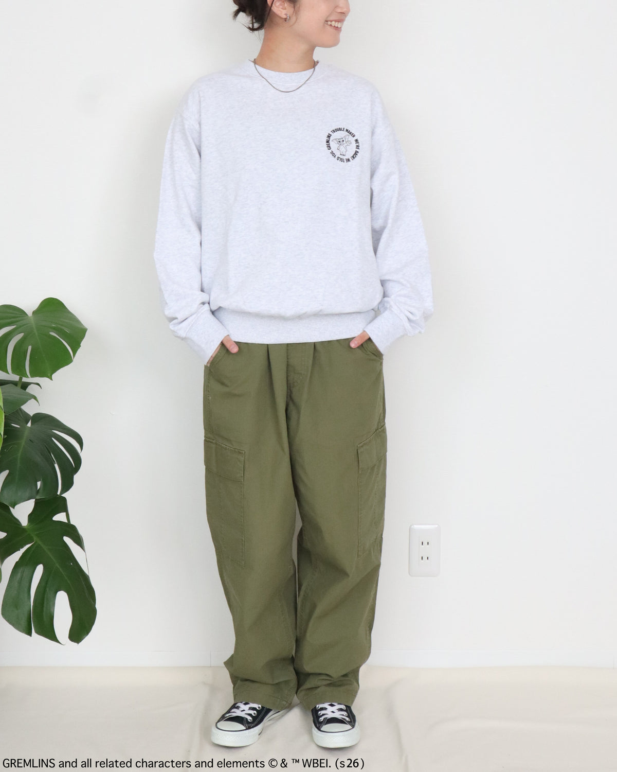 【グレムリン】サガラ刺繍スウェット