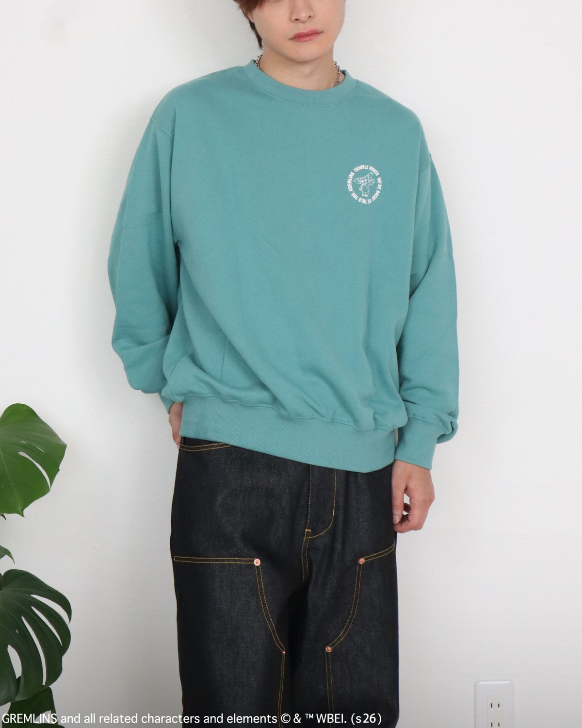 【グレムリン】サガラ刺繍スウェット
