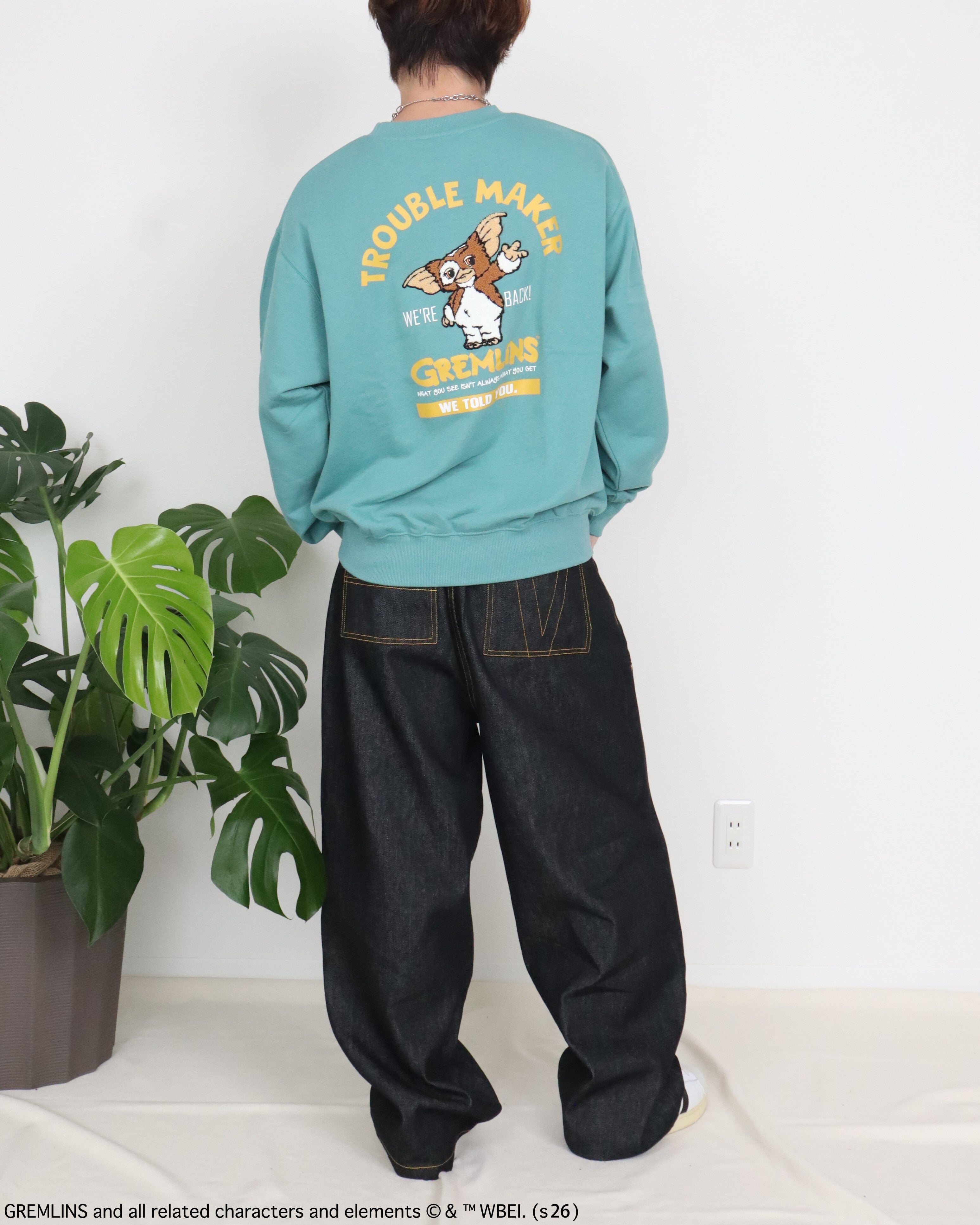 【グレムリン】サガラ刺繍スウェット