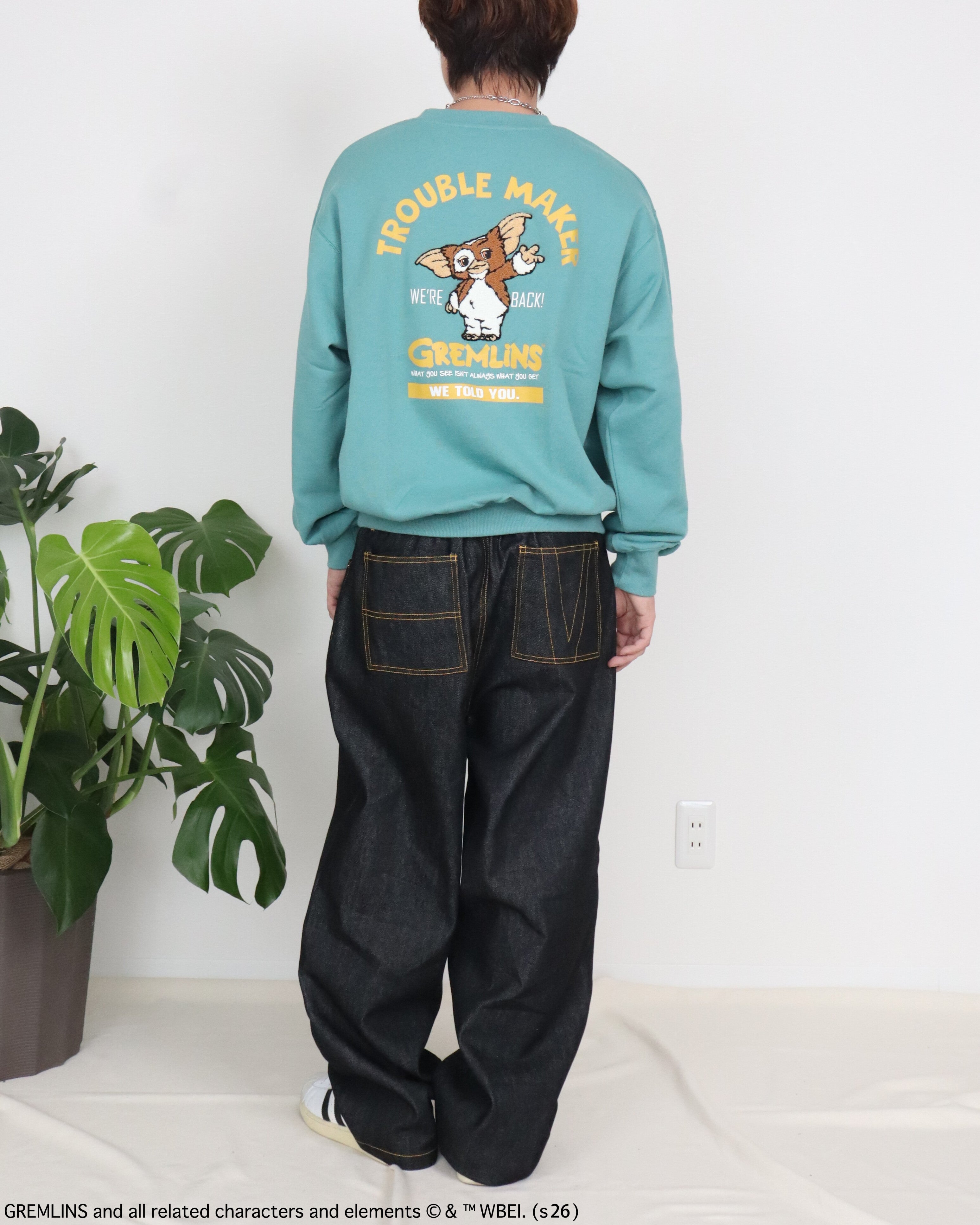 【グレムリン】サガラ刺繍スウェット