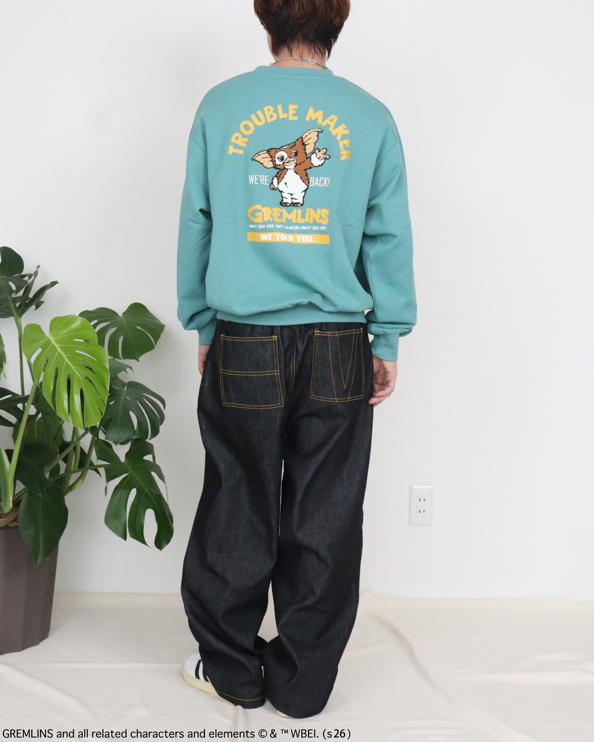 【グレムリン】サガラ刺繍スウェット