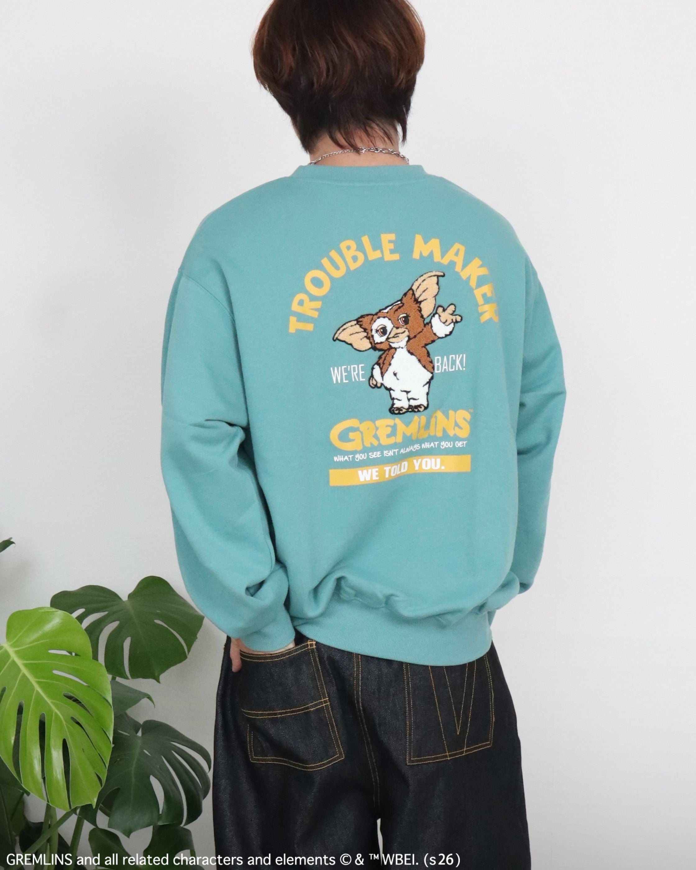 【グレムリン】サガラ刺繍スウェット