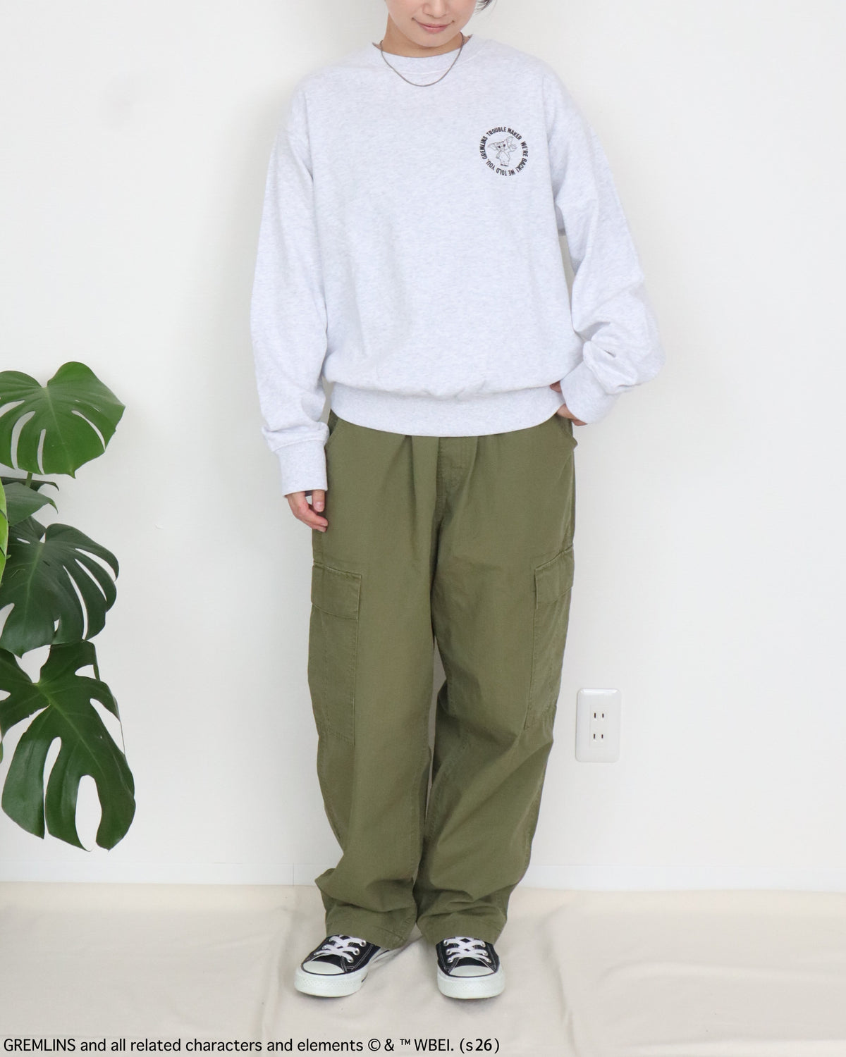【グレムリン】サガラ刺繍スウェット