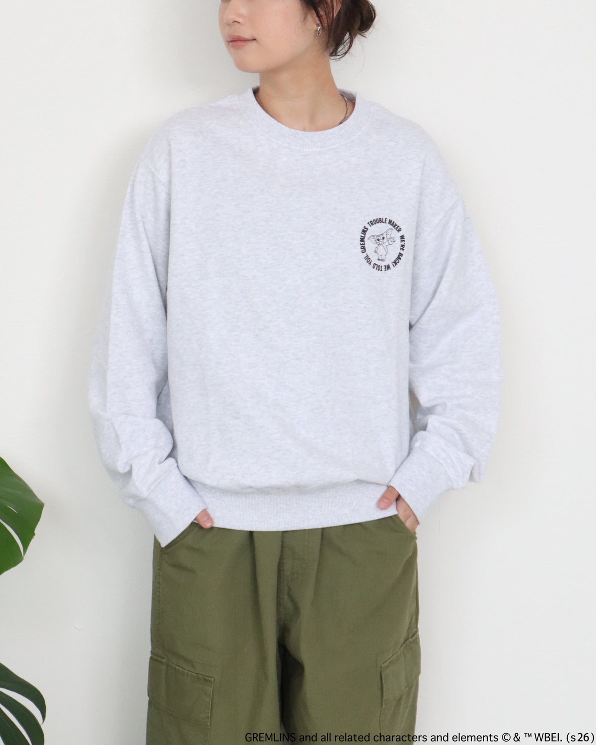【グレムリン】サガラ刺繍スウェット