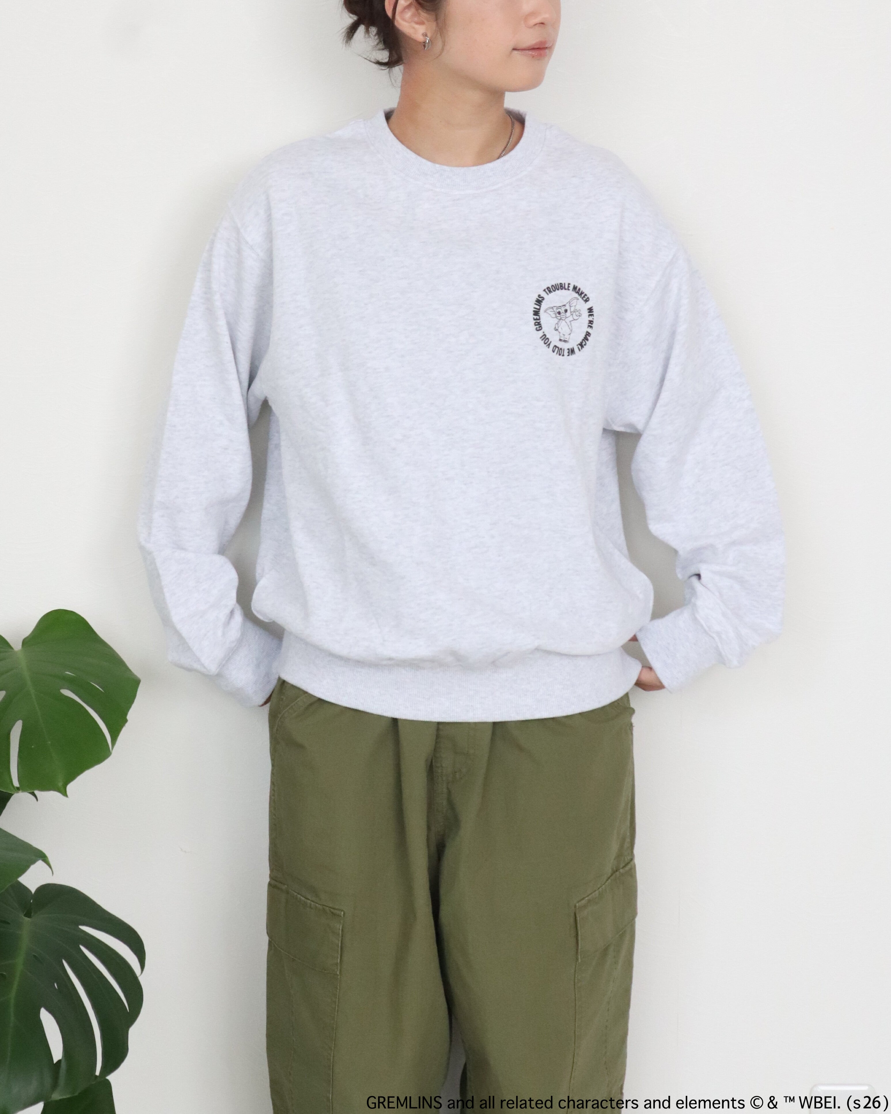 【グレムリン】サガラ刺繍スウェット