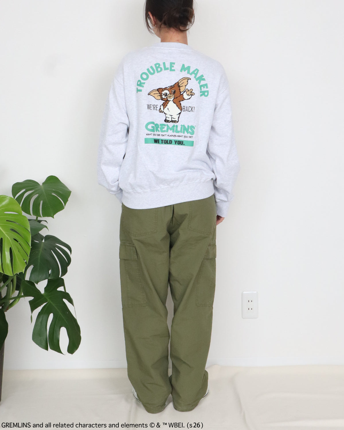 【グレムリン】サガラ刺繍スウェット