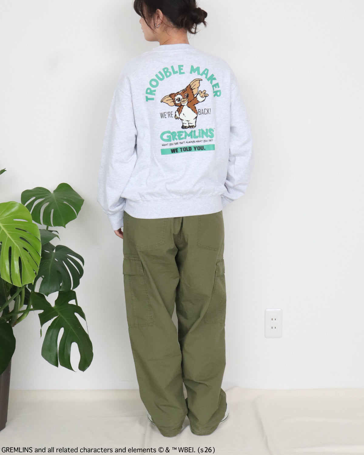 【グレムリン】サガラ刺繍スウェット