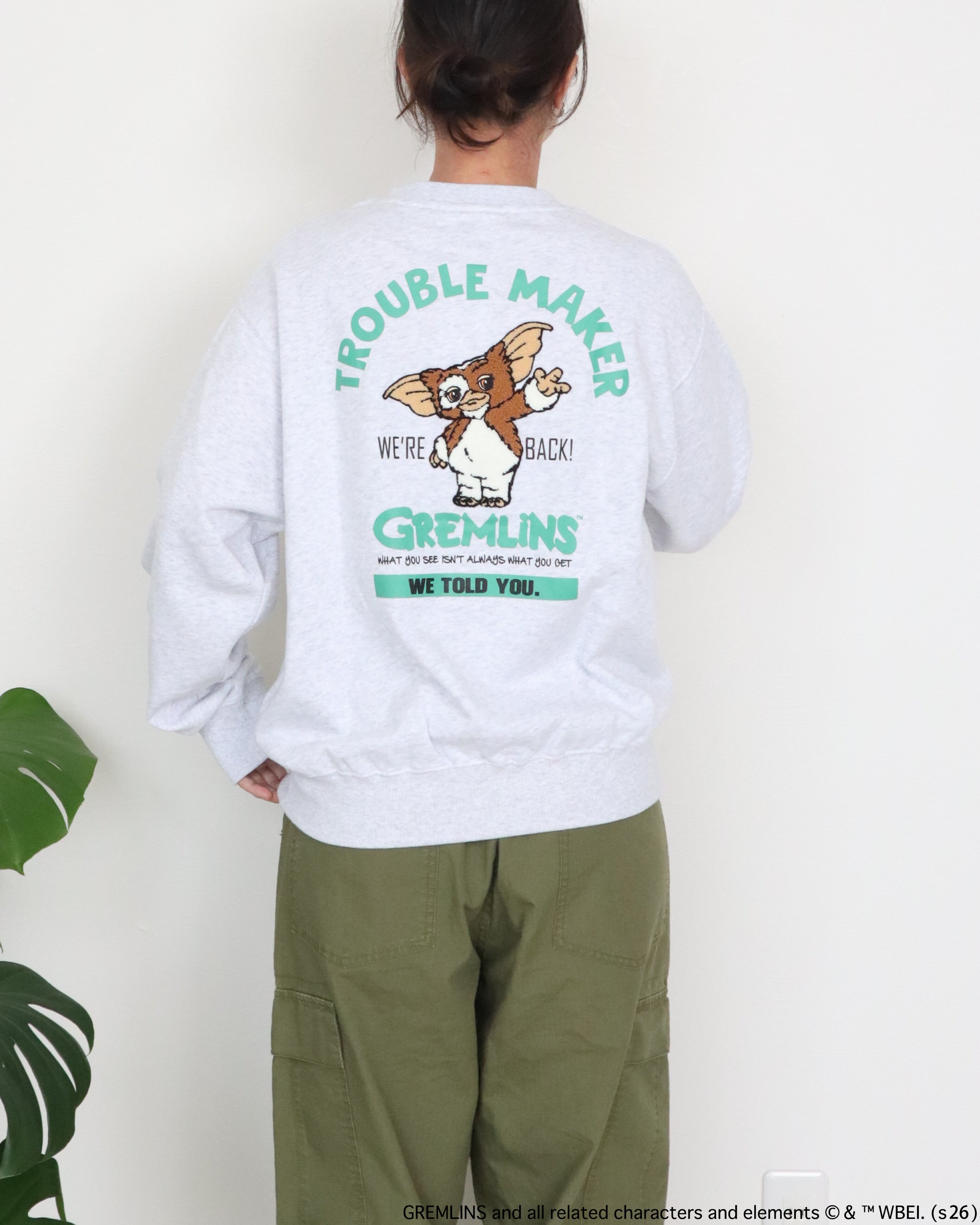 【グレムリン】サガラ刺繍スウェット